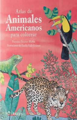 atlas de animales americanos para colorear