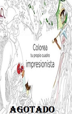 colorea tu propio cuadro impresionista agotado