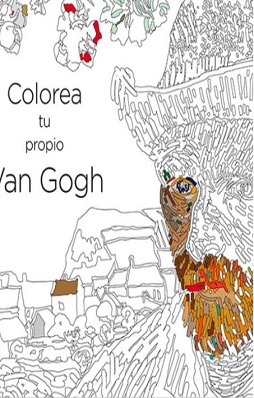 colorea tu propio van gogh 1