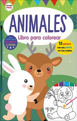 animales libro para colorear