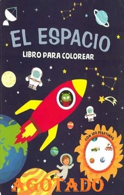 el espacio libro para colorear agotado