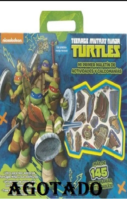 tortugas ninjas maletin agotado