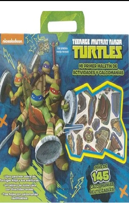 tortugas ninjas maletin