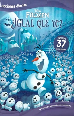 Olaf lecciones diarias Frozen igual que yo