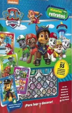 paw patrol historias con retratos