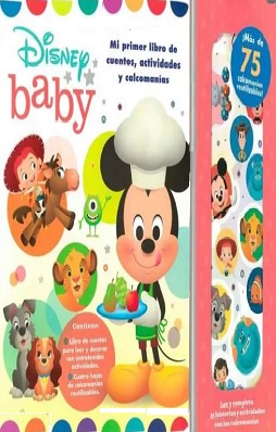 disney baby Mi Primer Libro de Cuentos Actividades y Calcomanias