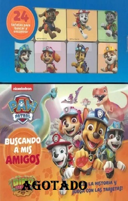 paw patrol buscando a mis amigos agotado