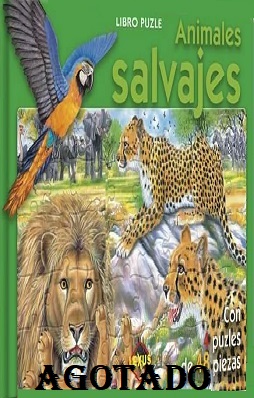 animales salvajes puzle agotado